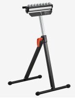 VEVOR Roller Stand, 300 lb Load Capacity, 26.8-42.5 in Adjustable Height, Folding Heavy Duty with 11.5 inch Polished Multi-directional Roller Head, for Table Saw Outfeed Woodworking Extension Support New In Box $89