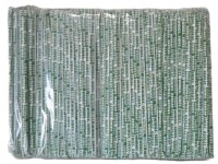 Americare 7 3/4" Clear Paper Wrapped Jumbo Straw, 500 Count New In Box