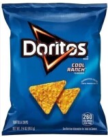 Doritos Cool Ranch, 1.75 oz / Doritos, Dinamita, Chile Limon Flavored, Rolled Tortilla Chips, 1.75 oz / Assorted