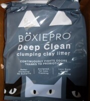Boxie Deep Clean Clumping Clay Cat Litter, 28 lb New