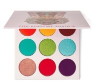 Juvia's Place Palette The Zulu - Turquoise, Red, Purple, Shades of 9, Colorful, Vivid, Vibrant Palette, Pigmented Makeup Palette Color & Shine New In Box