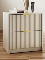 Latitude Run Nightstand With 2 Drawers New in Box $299