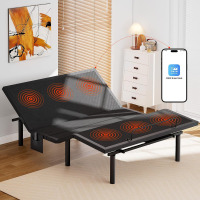Amada Homefurnishing Queen Size Adjustable Bed Frame. New in Box $899