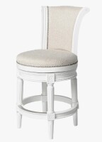 Maven Lane Pullman Stool with Fabric Upholstery New in Box $499