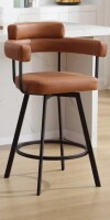 Latitude Run 26" Faux Leather Swivel Counter Stool New in Box $499