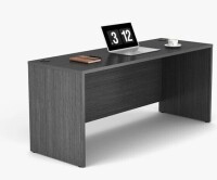 Inbox Zero Parven Rectangular Credenza Shell in Espresso With Return (2 Boxes) New in Box $699