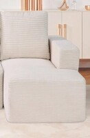 Vevor Modular Chaise With High Rebound Sponge and Density Upholstered Corduroy New in Box $499