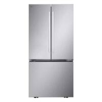 LG 33 in. W. 25 cu. ft. Smart 3-Door French Door Refrigerator Standard Depth MAX in PrintProof Stainless Steel New Floor Model On Working $2499