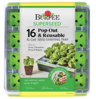 Burpee 16 XL Cell SuperSeed Seed Starting Tray New