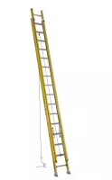 Wener 32 ft. Fiberglass D-Rung Extension Ladder with 375 lb. Load Capacity Type IAA Duty Rating $900