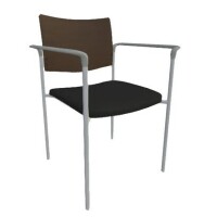 SitOnIt 971 Inflex - Side Chair In Chocolate Brown Similar to Picture New In Box $399