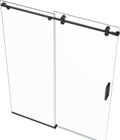 Eurotech Showers AXIS 57"-59" W x 76" High Euroglide Frameless Single Sliding Shower Door with 5/16" Tempered Glass New in Box $499