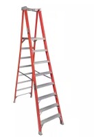 Louisville Ladder 8 ft. Fiberglass Pinnacle Platform Ladder with 300 lbs. Load Capacity Type IA Duty Rating $599