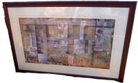 48" x 54" Framed Artwork