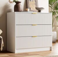 Ebern Designs 3 - Drawer Dresser, 31.5" W New in Box $399