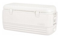 IGLOO 120 Qt Ice Chest / Keter Modern Cool Bar Outdoor Patio Furniture and Hot Tub Side Table with 7.5 Gallon Beer and Wine Cooler, Dark Grey Assorted $299