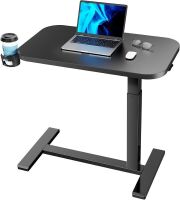 Huanuo Height-Adjustable Side Table with Wheels, Similar to Picture New In Box $299