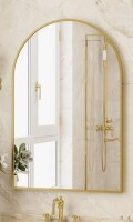 Ebern Designs Yazlen Cornelia Bathroom Mirror, 36" x 24" New In Box $199
