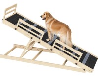 HOOBRO 5-Level Height Adjustable Foldable Pet Climber with Non-Slip Mat & Safety Side Rails Similar to Picture $299