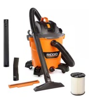 RIDGID 12 Gal. 5.0 Peak HP NXT Shop Vacuum Wet Dry Vac On Working $199
