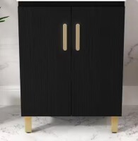 TETOTE 24 in. Bathroom Vanity Cabinet in Black New In Box $499