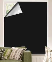 Ebern Designs Portable Blackout Curtains for Bedroom, 100% Blackout Blind Curtain for Window No Drill Blackout Roller Shades with Thermal Insulated for Living Room Cut to Any Size New In Box $79