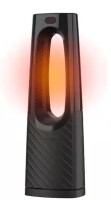 Lasko Bladeless 1500W 28 in. Black Electric Oscillating Tower Ceramic Space Heater with Digital Display On Working $199