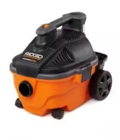RIDGID 4 Gal. 5.0 Peak HP Portable Shop Vacuum Wet Dry Vac On Working $199