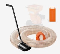 VEVOR Wood Chipper Shredder Mulcher Leaf Vacuum Kit, 4.3 Inch x 13.1 ft Heavy Duty Universal Woodchipper Accessory, 4 inch Diameter for Large Volume Feeding,Fit Mainstream Brand (Chipper NOT Included) New In Box $199