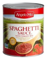 Angela Mia Spaghetti Sauce with Tomato Bits, 6 lb 8 oz New Best by 5/2027