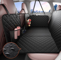 VEVOR Back Seat Extender for Dogs, Dog Hammock for Car Back seat, Waterproof Hard Bottom Dog Car Seat Cover for Back Seat 54"x24", Supports 400lbs with Mesh Window and Storage Pocket for Car, SUV New In Box $199
