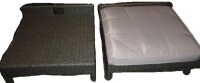 Wicker Outdoor Patio Ottoman $299