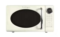 Nostalgia Retro Microwave-0.7 Cu Ft & 700-Watt Countertop Microwave, Ivory On Working $199