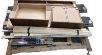 Furniture of America Solid Wood Queen Size Platform Bed Frame with 2 Storage Drawers $699