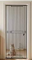 Vevor Extra Tall Pet Gate for Cats, 28-34 in Adjustable Width, 78.7 in High Dog Gate, 1.2 in Narrow Bar Spacing, Doorways, and House, Black, Featuring Pressure Mount Kit and Wall Mount Kit New in Box $299