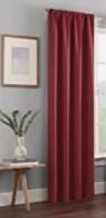 Royal Velvet Rod Pocket Curtain Panel 50 in. x 95 in. Burgundy New $89