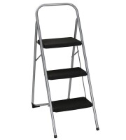Cosco Signature Series Three Step Steel Step Stool with Plastic Steps New in Box $199