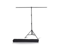 Soldow Photo Backdrop Stand for Parties, 7(H)x5(L)ft Adjustable T-Shaped Back Drop Stand Background Stand for Birthday, Wedding, Photography, Zoom, Advertising Display, Video Studio $109.99