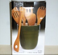 Tabletops Gallery 7 Piece Tub of Kitchen Utensils New In Box $79.99